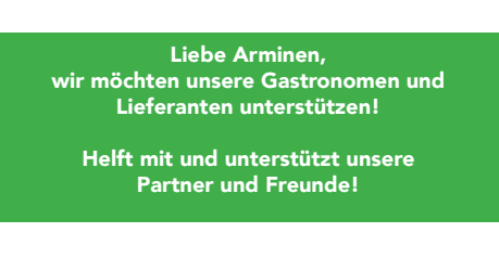 Unterstützt unsere Partner!