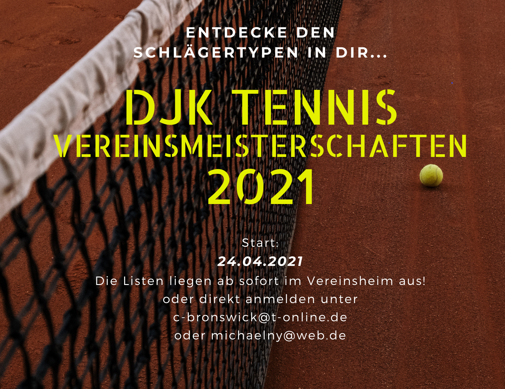 Tennis Vereinsmeisterschaften 2021